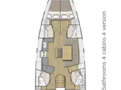 Wynajem w Komolac- Bénéteau Oceanis 46.1 na SamBoat