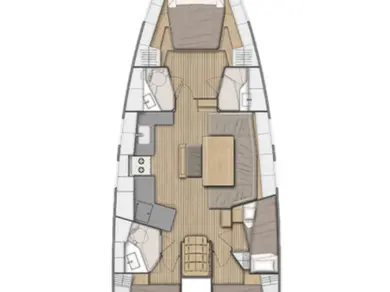 Wynajmij Bénéteau Oceanis 46.1 w Donji Seget