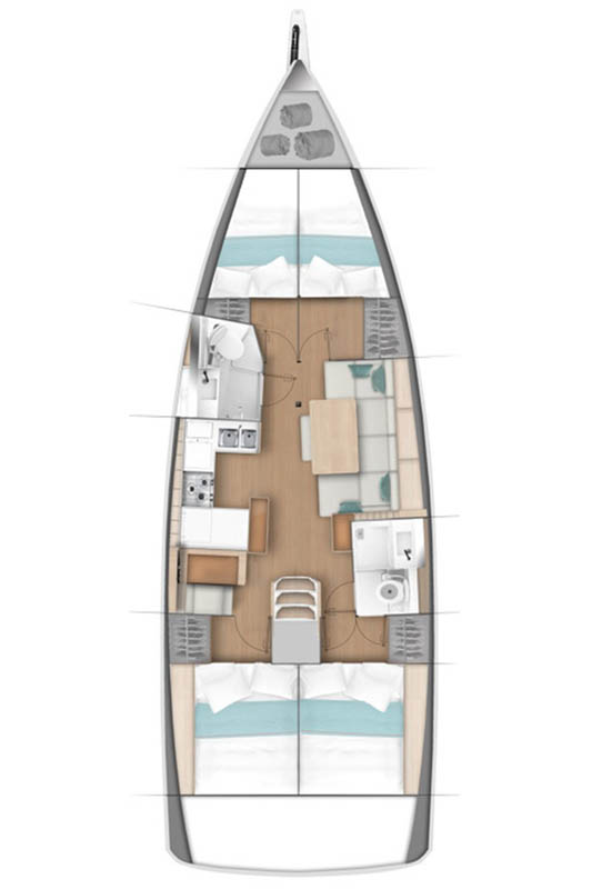 Wynajem w Donji Seget- Jeanneau Sun Odyssey 440 na SamBoat