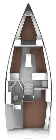 Bavaria Cruiser 33 między profesjonalistami a osobami prywatnymi w Primosten