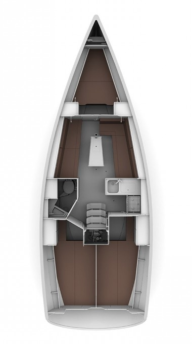 Bavaria Cruiser 34 między profesjonalistami a osobami prywatnymi w Biograd na Moru