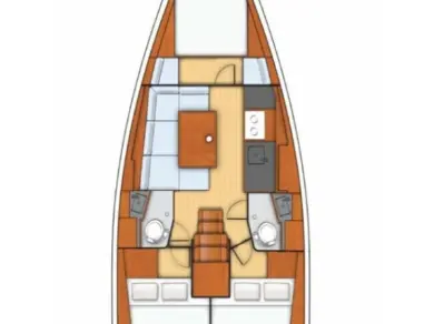 Bénéteau Oceanis 38.1 między profesjonalistami a osobami prywatnymi w Zadar