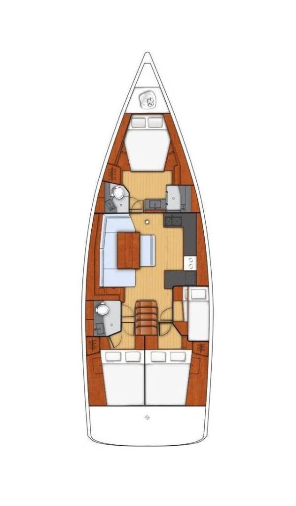 Wynajem Żaglowiec w Split - Bénéteau Oceanis 48