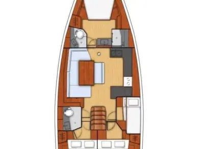 Wynajem Żaglowiec w Split - Bénéteau Oceanis 48