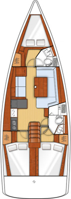Bénéteau Oceanis 41 między profesjonalistami a osobami prywatnymi w Zadar