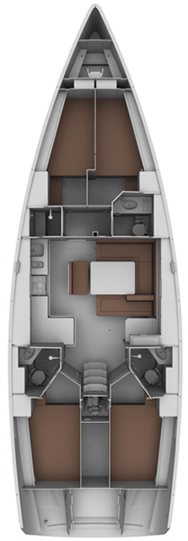 Bavaria Cruiser 45 między profesjonalistami a osobami prywatnymi w Ligia