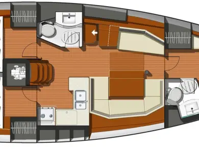 Wynajem łodzi Biograd na Moru tanio Sun Odyssey 42i