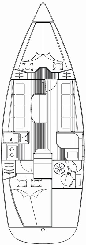 Bavaria Bavaria 30 Cruiser między profesjonalistami a osobami prywatnymi w Vrsar