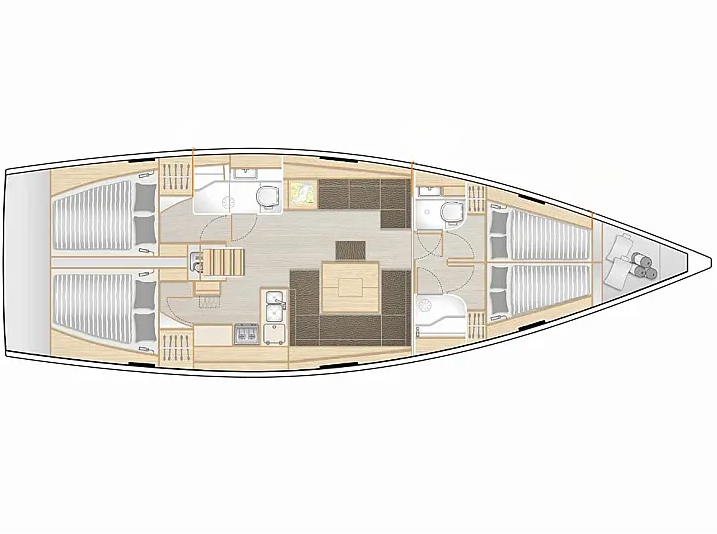 Wynajem łodzi Hanse Hanse 458 w Lefkáda na SamBoat 