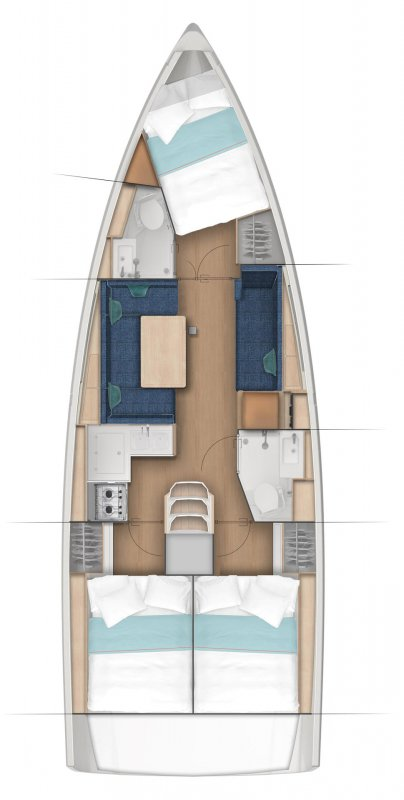 Wynajem łodzi Jeanneau Sun Odyssey 380 w Komolac na SamBoat 