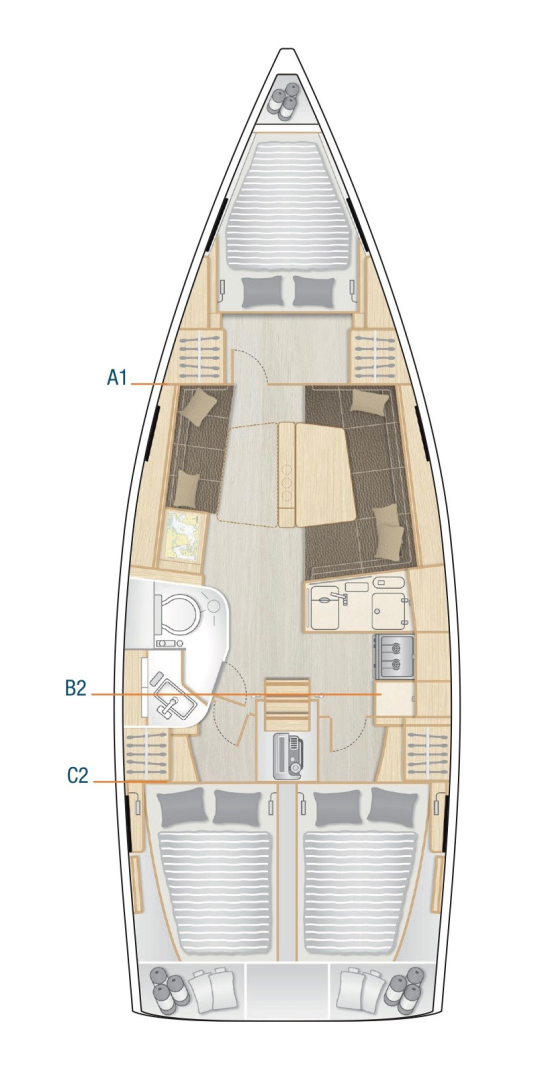 Wynajem w Pula- Hanse Hanse 388 na SamBoat