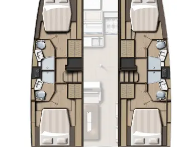 Wynajem łodzi Bali Bali 4.4 w Sibenik na SamBoat 