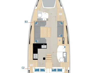Wynajem w Komolac- Hanse Hanse 410 na SamBoat