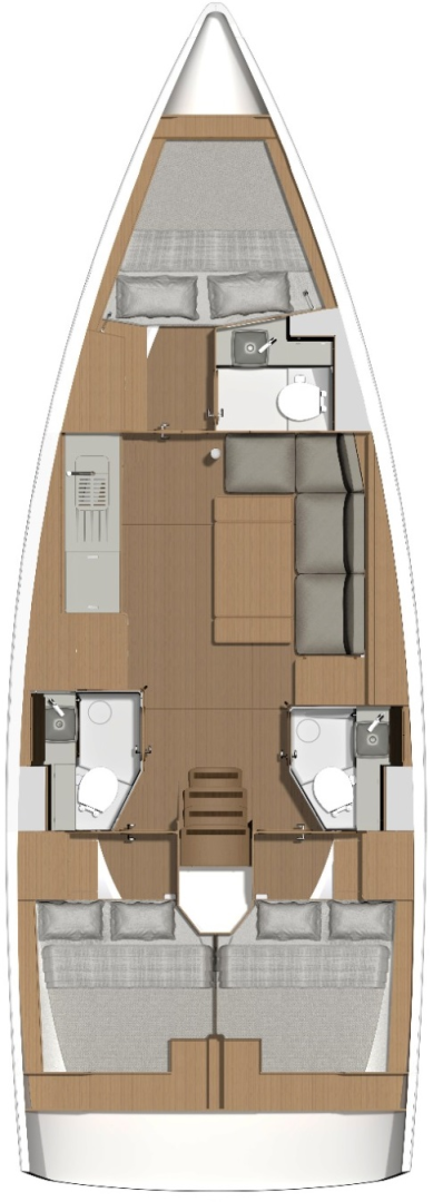 Wynajem Żaglowiec w Fethiye - Dufour Dufour 390