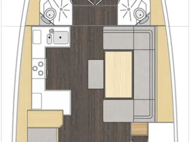Wynajem łodzi Sibenik tanio Bavaria C46