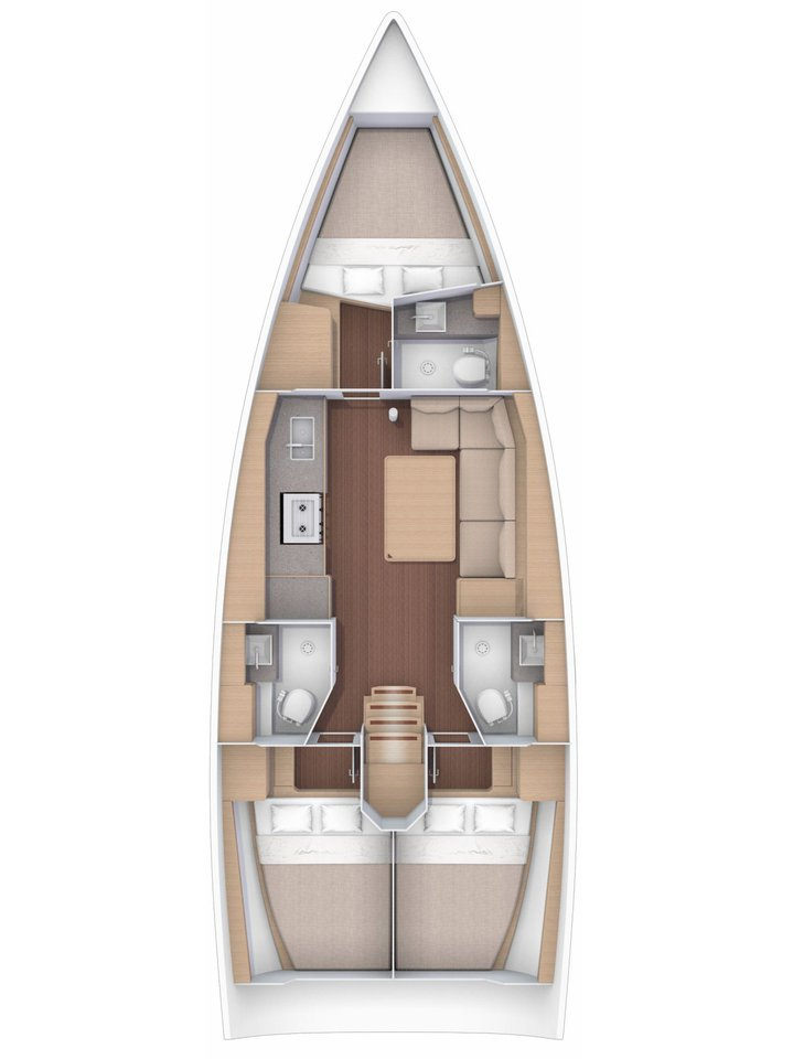 Wynajem w Lefkáda- Dufour Dufour 390 na SamBoat