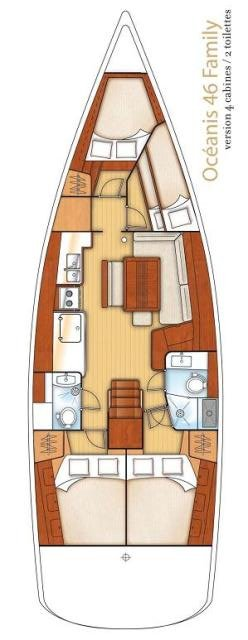 Wynajem w Alimos- Bénéteau Oceanis 46 na SamBoat