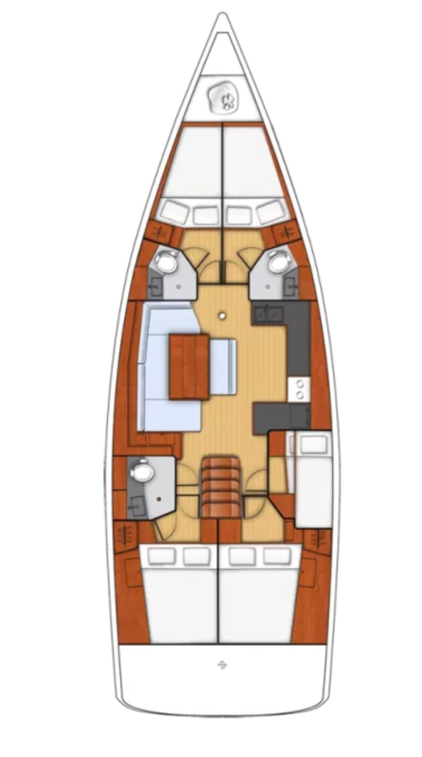 Wynajem łodzi Fethiye tanio Oceanis 48