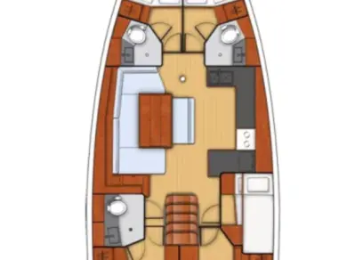 Wynajem łodzi Fethiye tanio Oceanis 48