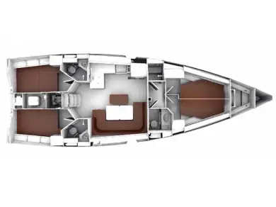 Bavaria Cruiser 46 Style między profesjonalistami a osobami prywatnymi w Alimos