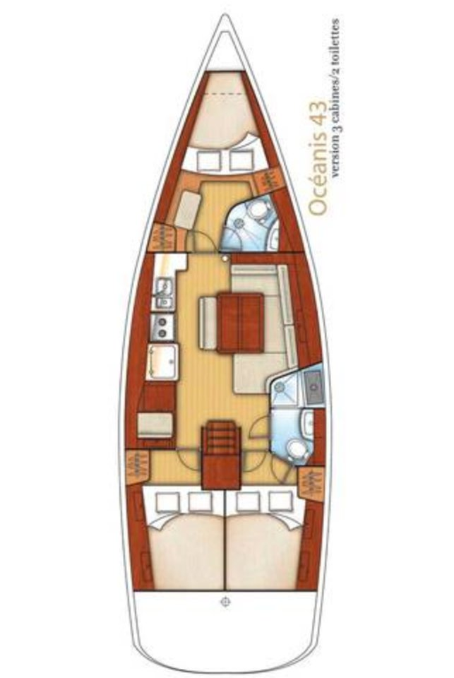 Wynajmij Bénéteau Oceanis 43 w Adaköy