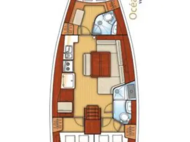 Wynajmij Bénéteau Oceanis 43 w Adaköy