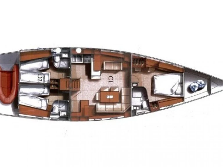 Wynajem Żaglowiec w Cres - Hanse Hanse 531 E