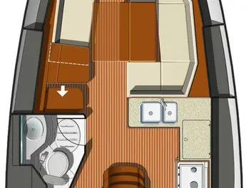Jeanneau Sun Odyssey 36i między profesjonalistami a osobami prywatnymi w Deme of Volos