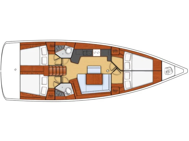 Bénéteau Oceanis 45 między profesjonalistami a osobami prywatnymi w Capo d'Orlando