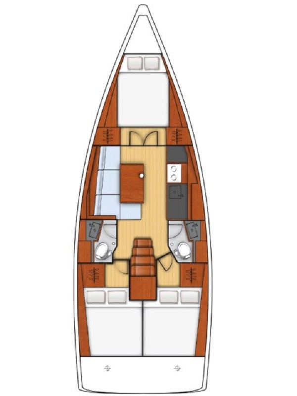 Bénéteau Oceanis 38.1 między profesjonalistami a osobami prywatnymi w Split