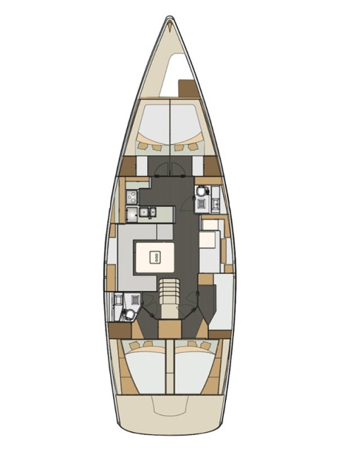 Wynajem łodzi Elan Impression 50 w Kaštela na SamBoat 