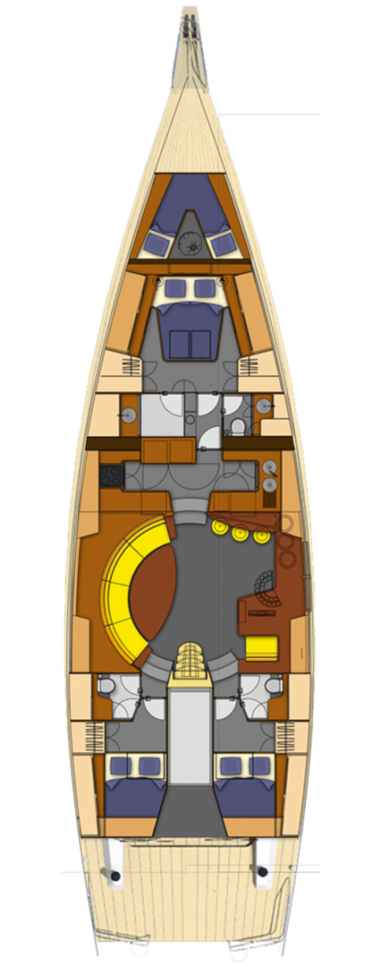 Wynajem Żaglowiec Garcia Yachts z patentem 