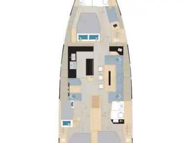 Wynajem Żaglowiec w Kaštela - Hanse Hanse 590