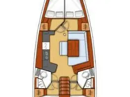 Wynajem łodzi Lefkáda tanio Oceanis 45