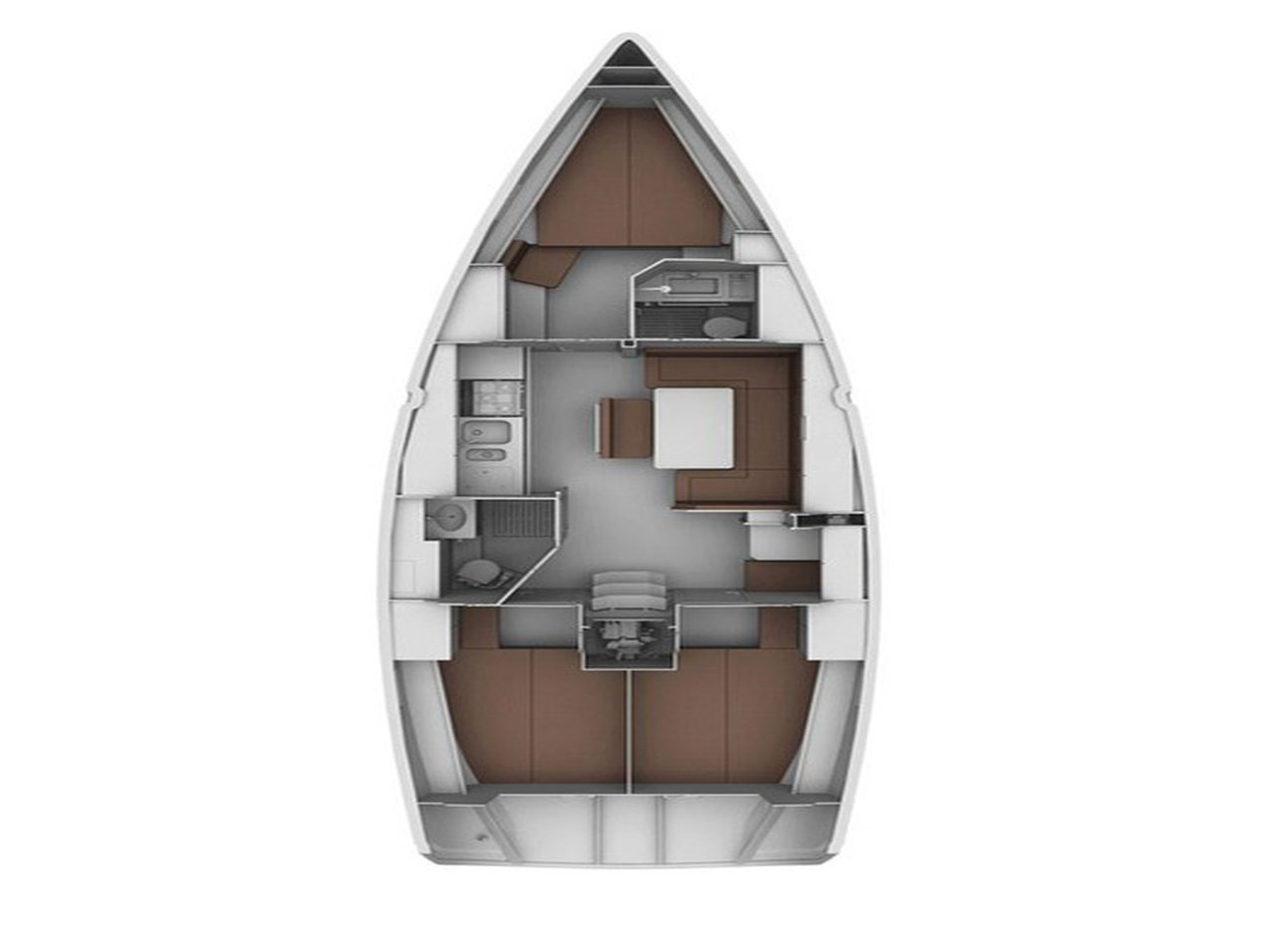 Wynajem Żaglowiec w Fethiye - Bavaria Cruiser 40