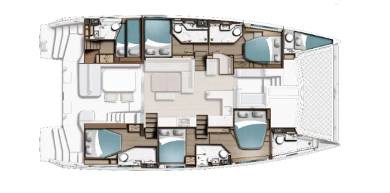 Wynajmij Leopard Catamarans / Robertson & Caine Leopard 52 w Furnari