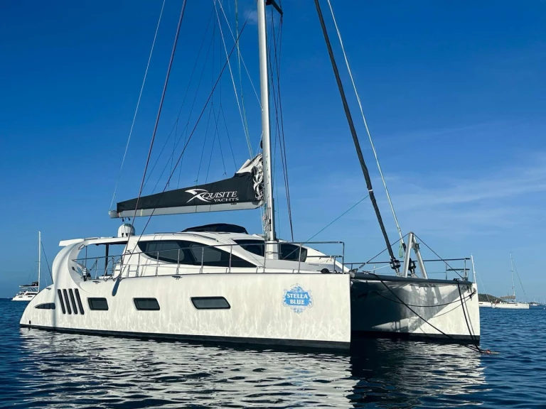 Xquisite Yachts STELLA BLUE między profesjonalistami a osobami prywatnymi w Saint Thomas Island