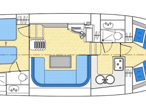 Wynajmij Pénichette Europa E.300 w Nieuw-Loosdrecht