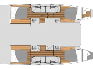 Wynajem Katamaran w Cagliari - Fountaine Pajot Elba 45