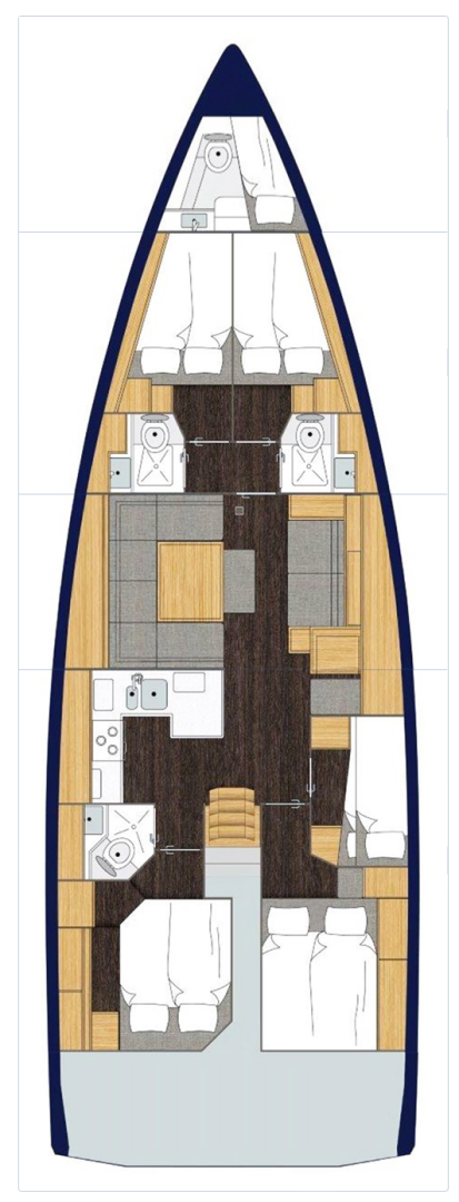 Wynajem łodzi Kaštela tanio Cruiser 50