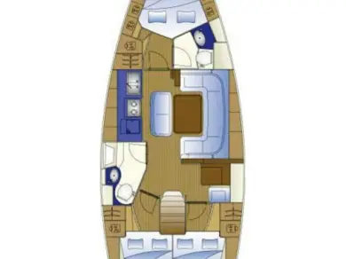 Wynajem łodzi Preveza tanio Cruiser 40