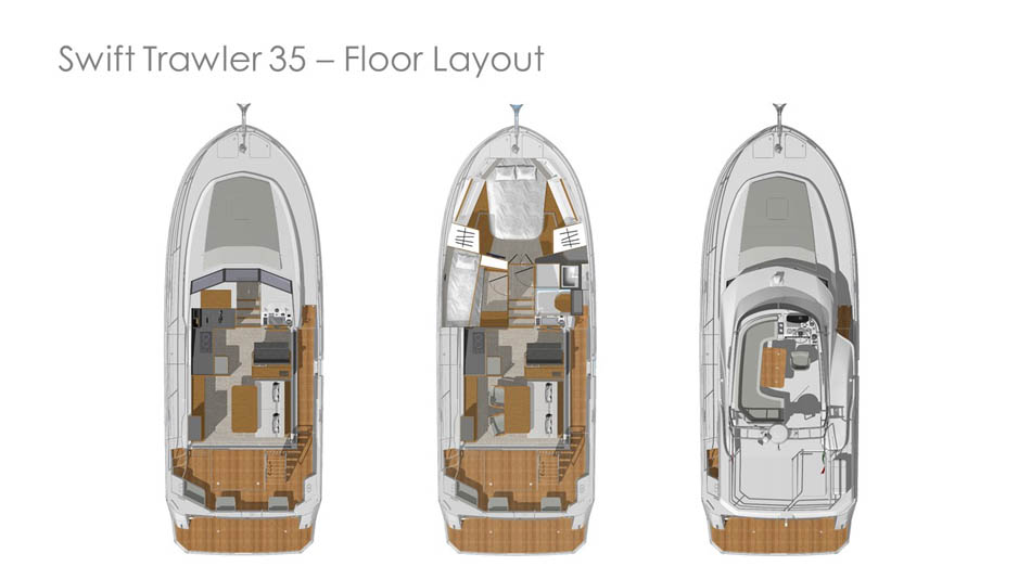 Wynajem łodzi Bénéteau Swift Trawler 35 w Biograd na Moru na SamBoat 