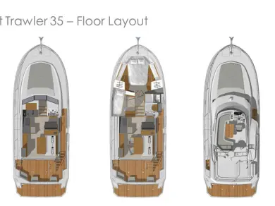 Wynajem łodzi Bénéteau Swift Trawler 35 w Biograd na Moru na SamBoat 