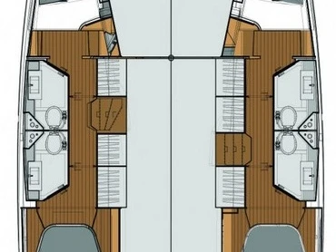 Wynajmij Fountaine Pajot Lucia 40 w Trogir