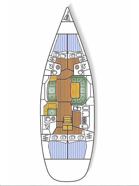 Jeanneau Sun Odyssey 49 DS między profesjonalistami a osobami prywatnymi w Lavrio