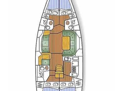 Jeanneau Sun Odyssey 49 DS między profesjonalistami a osobami prywatnymi w Lavrio
