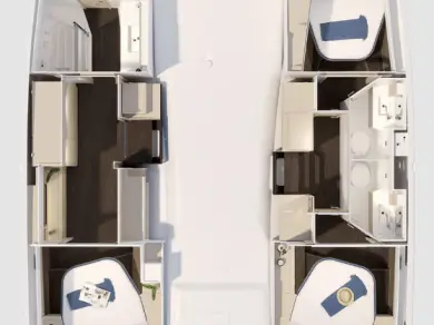 Wynajem Katamaran w Road Town - Fountaine Pajot Fountaine Pajot FP 41 Maesto 3 