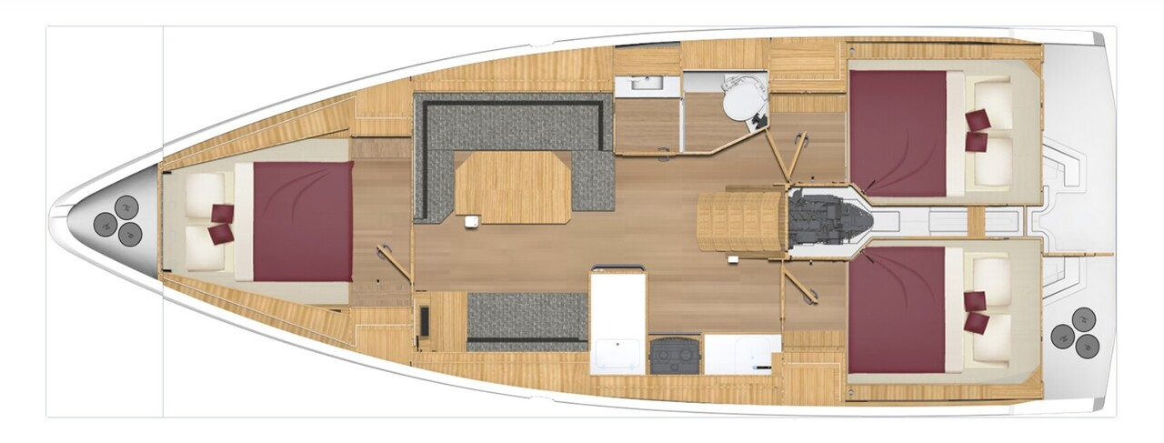 Wynajem łodzi La Rochelle tanio Bavaria C38