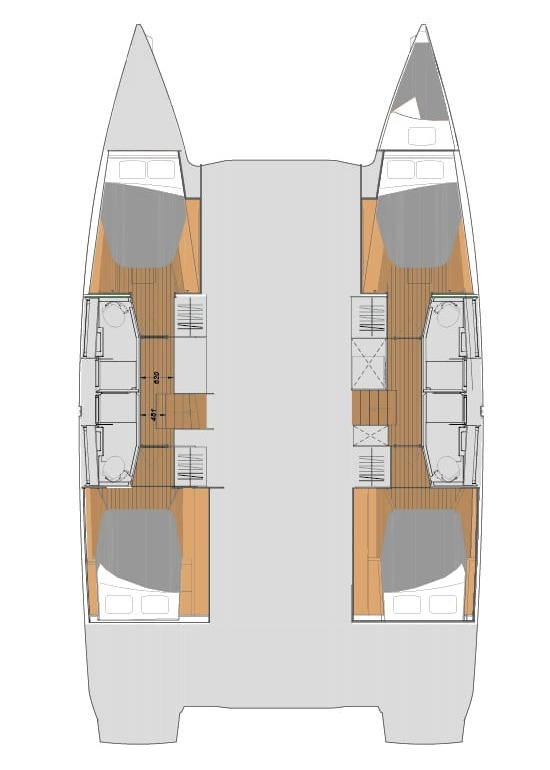 Fountaine Pajot Elba 45 między profesjonalistami a osobami prywatnymi w Road Town