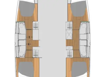 Fountaine Pajot Elba 45 między profesjonalistami a osobami prywatnymi w Road Town
